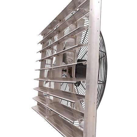 Hessaire 36" Shutter Fan, 8860 CFM 36SF8N370